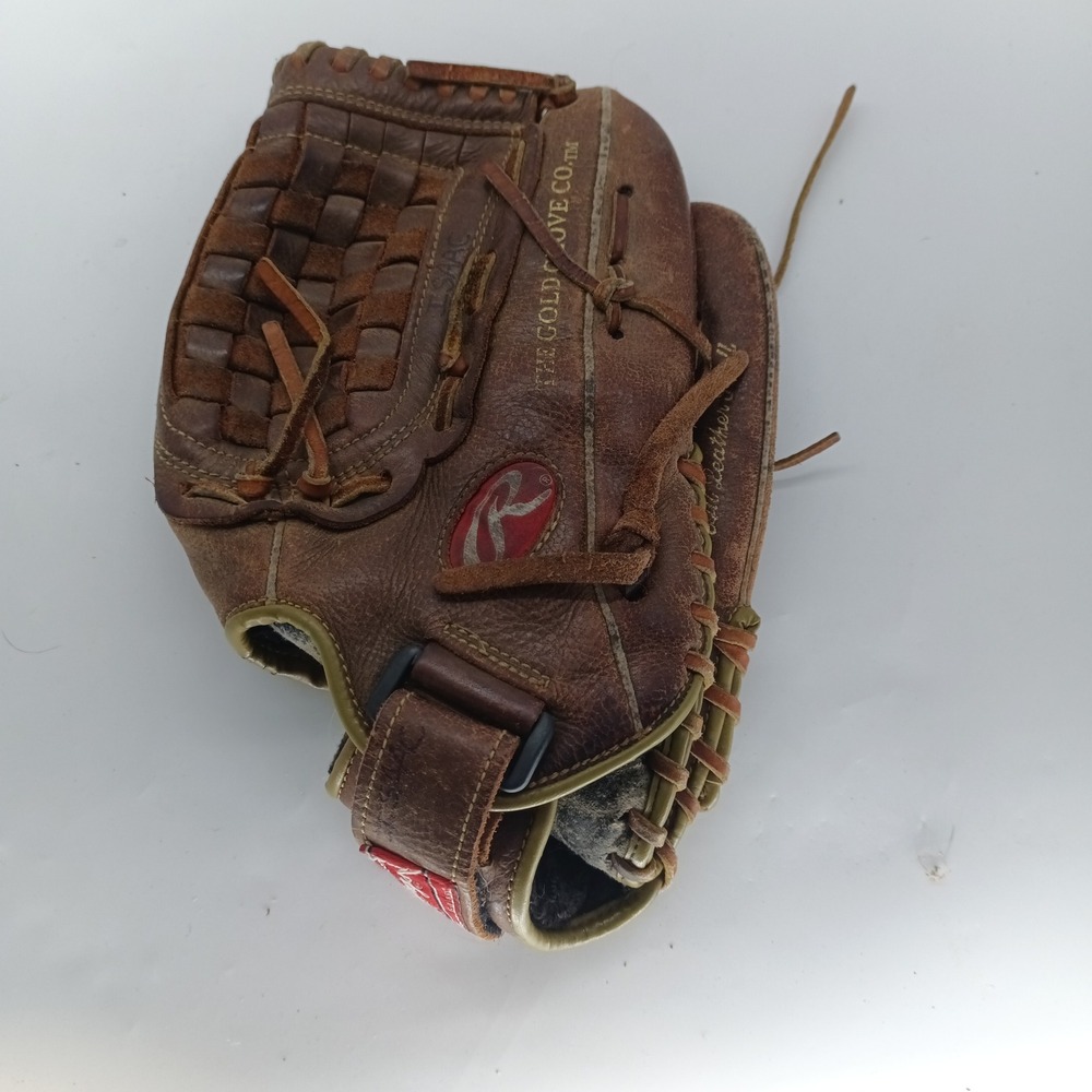 Rawlings PP125R Baseball Glove 12.5 Inch Right Hand Throw Brown Leather   A2